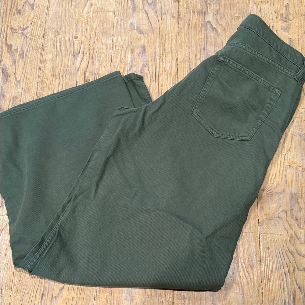 GAP Women's Green Flare Jeans - Picture 6 of 7